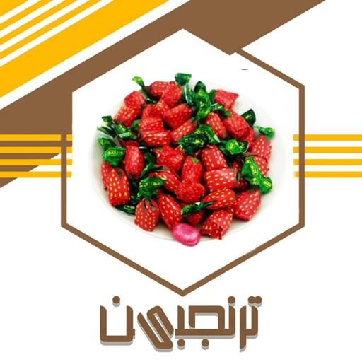 آبنبات توت فرنگی آیدین (500 گرمی) ترنجبین